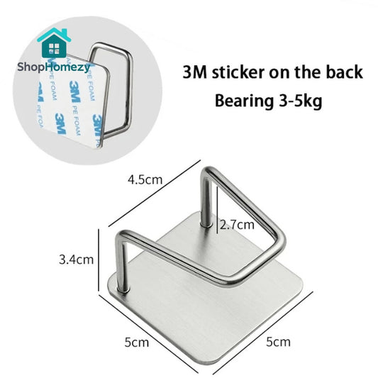 Support mural inox 304™– Rangez vos éponges et gardez un évier impeccable.